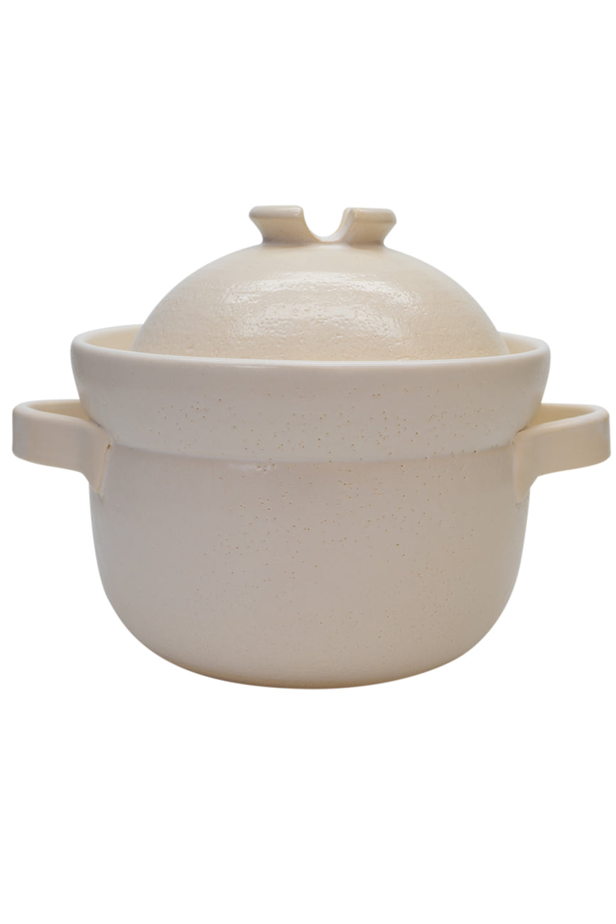 KAGETSU Inado White Clay Pot Rice Cooker 3 Cups-Ichiba Junction ...