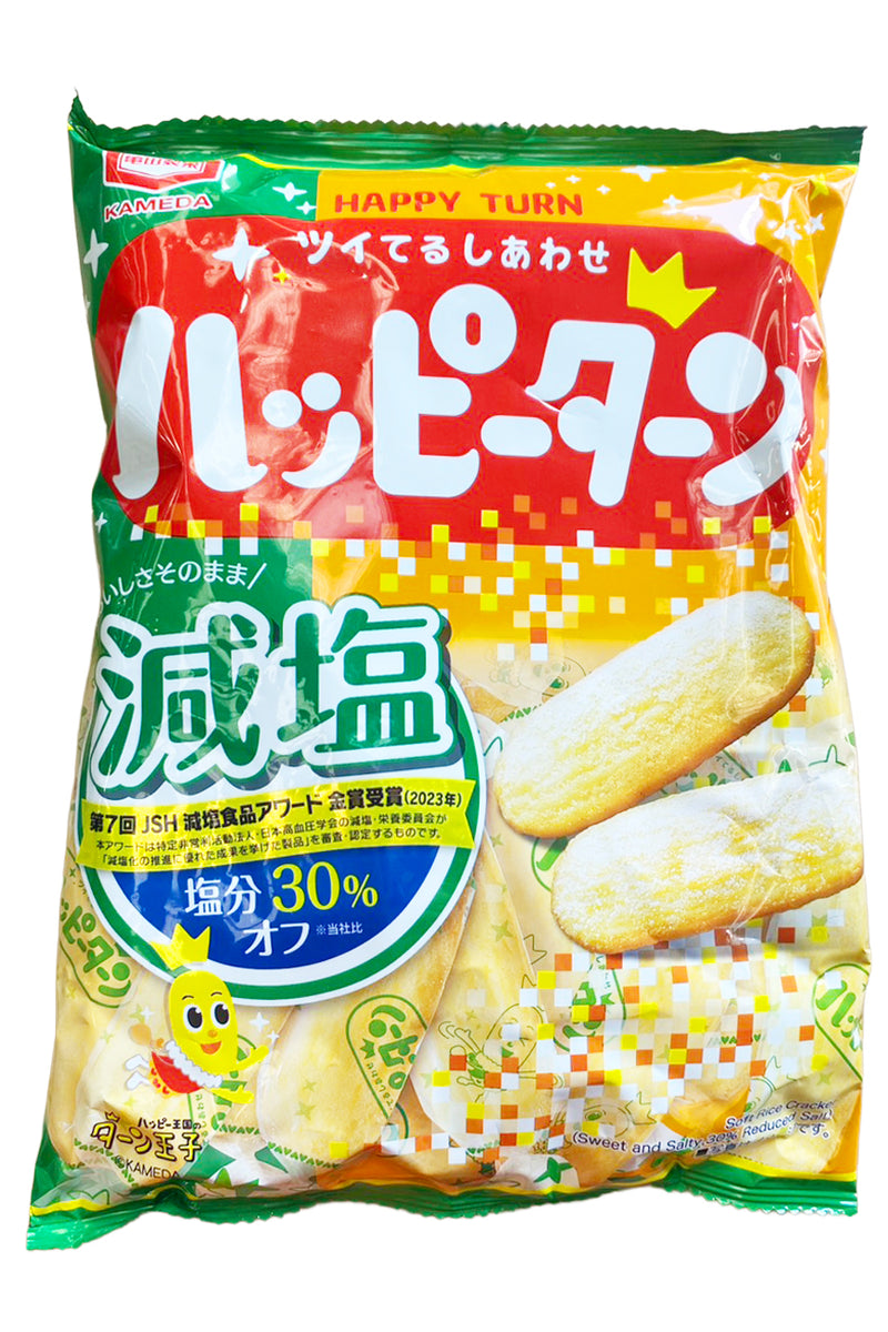 KAMEDA Genen Less Salt Happy Turn 83g