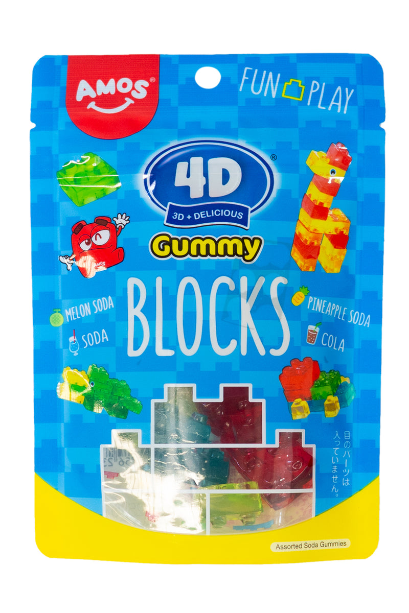 KANRO 4D Gummy Blocks 72g