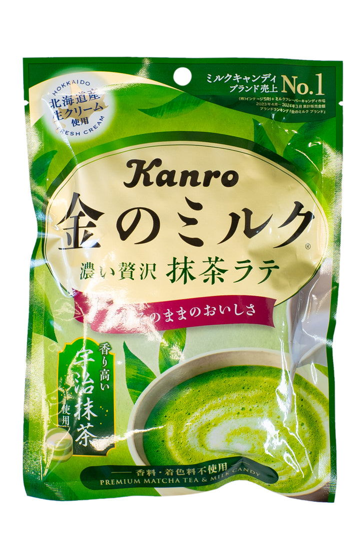 KANRO Kin no Milk Candy Matcha Latte 61g-Ichiba Junction