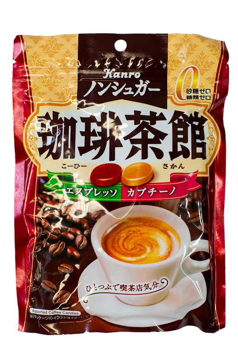 KANRO Non-Sugar Coffee Sakan 72g