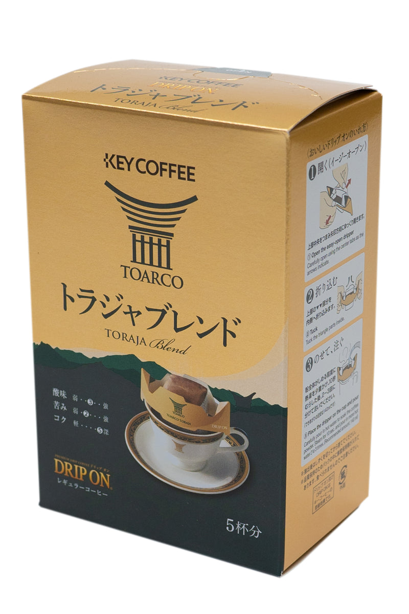 KEY Coffee DRIP ON TORAJA Blend 8g x5p