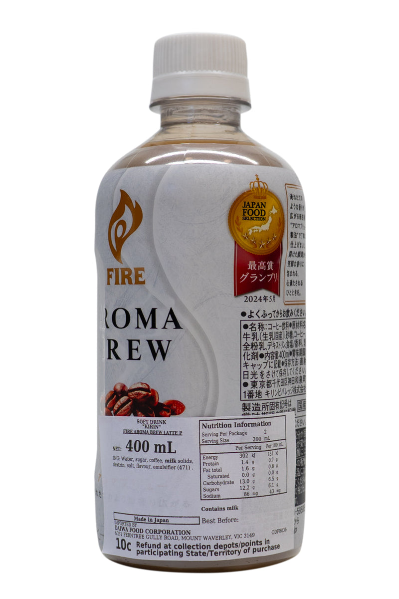 KIRIN Fire Aroma Brew Latte 400ml