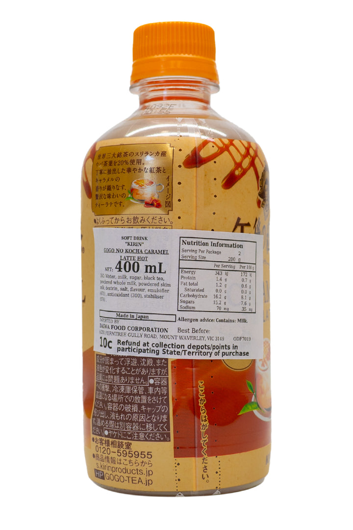 KIRIN Gogo No Kocha Caramel Tea Latte 400ml-Ichiba Junction
