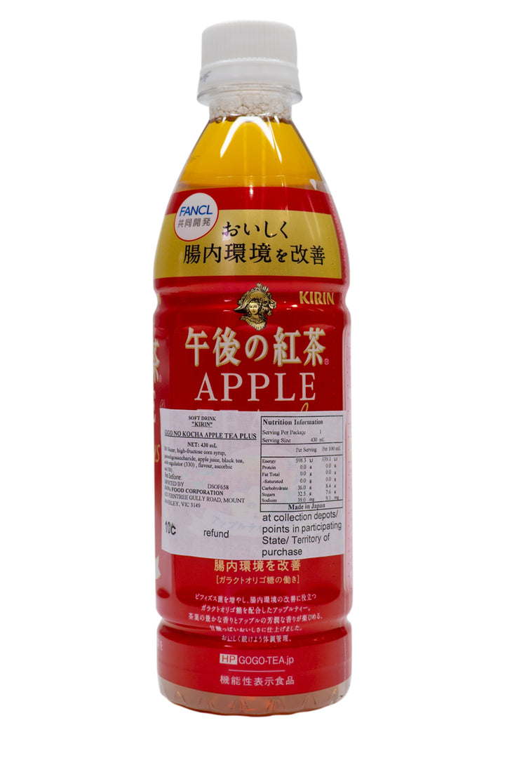 KIRIN Gogo no Kocha Apple Tea Plus 430ml-Ichiba Junction