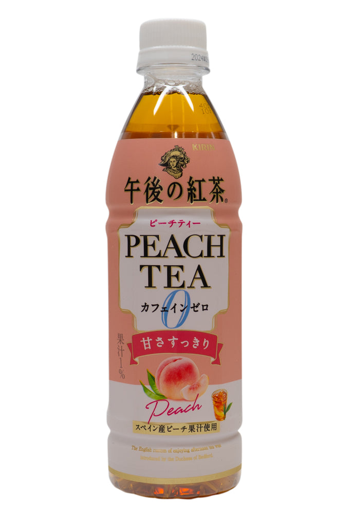 KIRIN Gogo no Kocha Caffeine Zero Peach Tea 430ml-Ichiba Junction