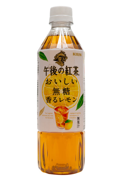 KIRIN Gogo no Kocha Oishi Muto Kaoru Lemon No Sugar Tea 500ml