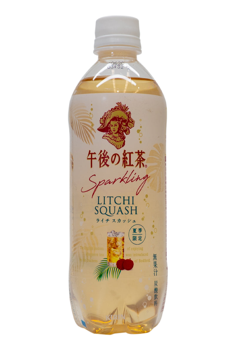 KIRIN Gogo no Kocha Sparkling Lychee Squash 500ml