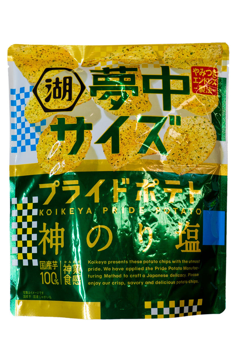 KOIKEYA Crazy Size PRIDE Potato Kami Nori Salt 102g