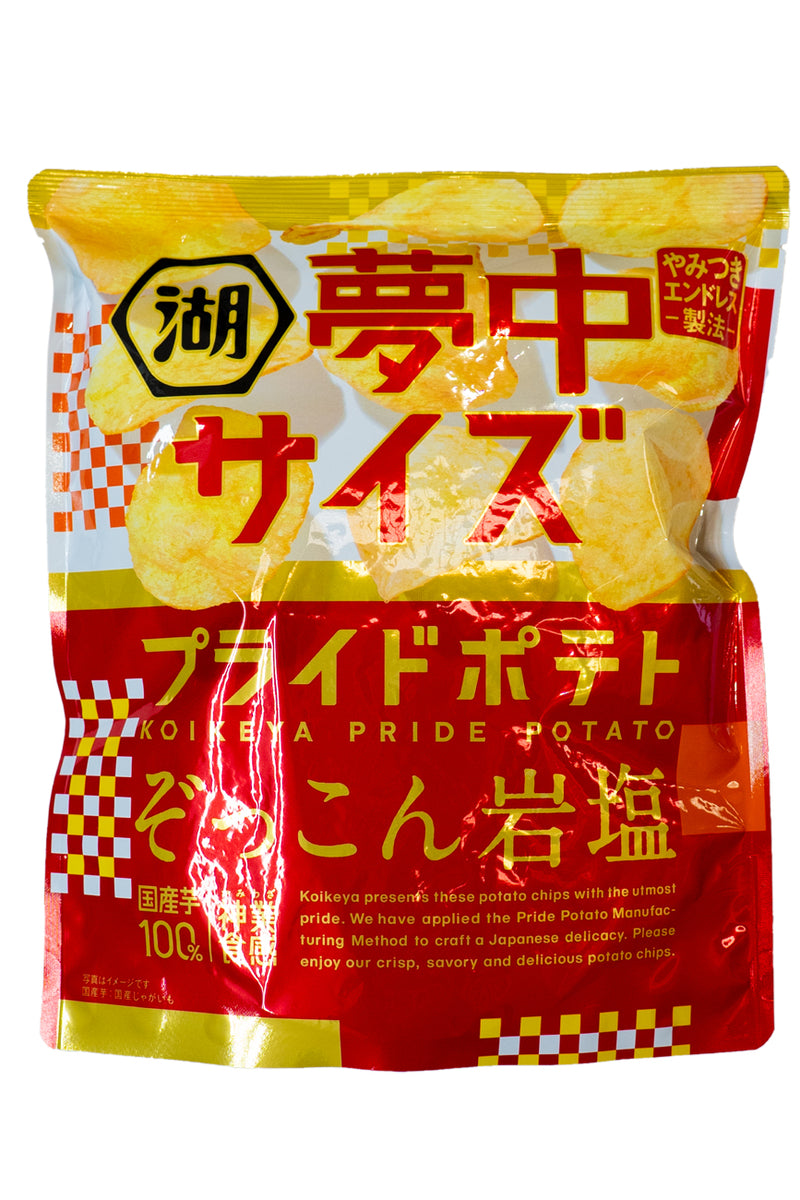 KOIKEYA Crazy Size PRIDE Potato Zokkon Rock Salt 102g