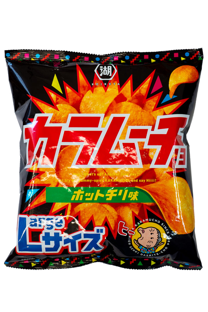 KOIKEYA L Karamucho Chips Hot Chilli 118g-Ichiba Junction