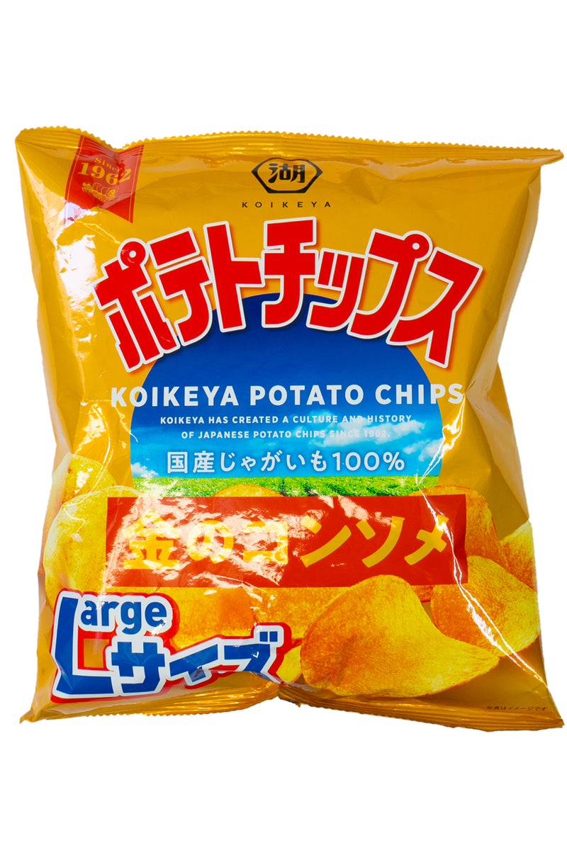 KOIKEYA L Potato Chips Kin no Consomme 122g