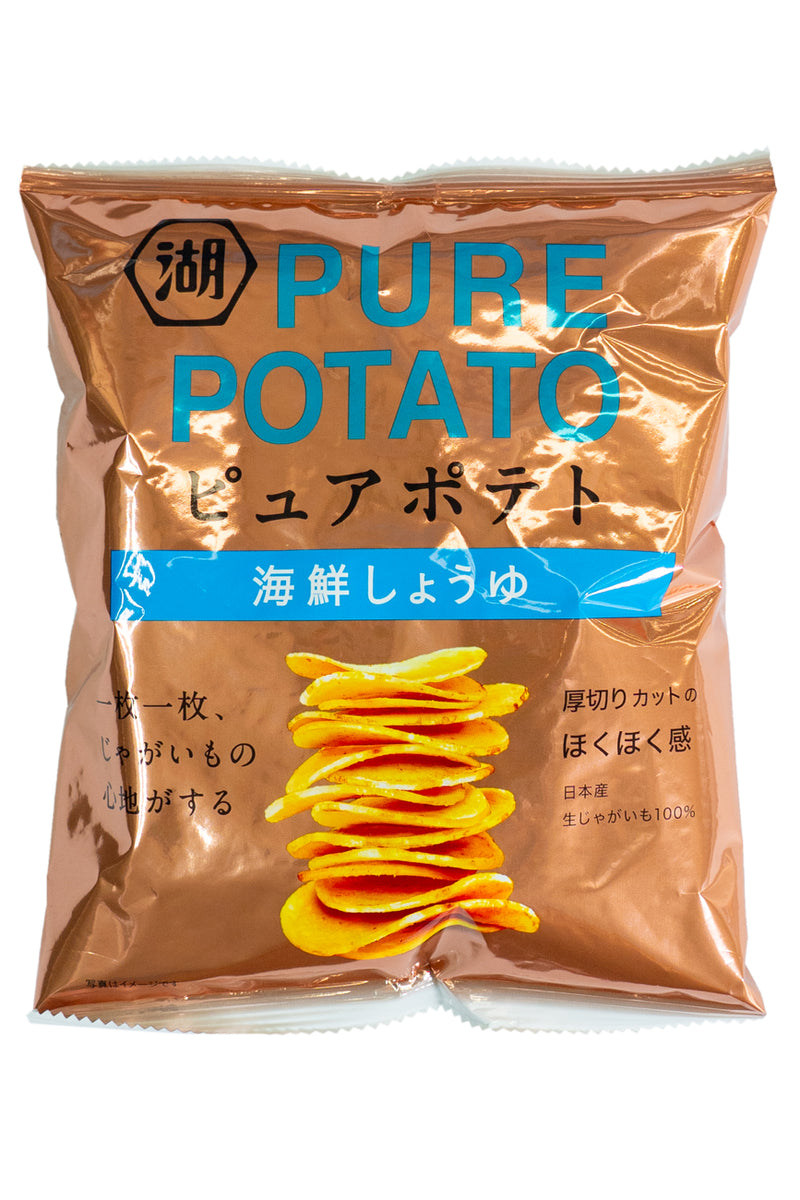 KOIKEYA Pure Potato Kaisen Seafood Soy Sauce 52g