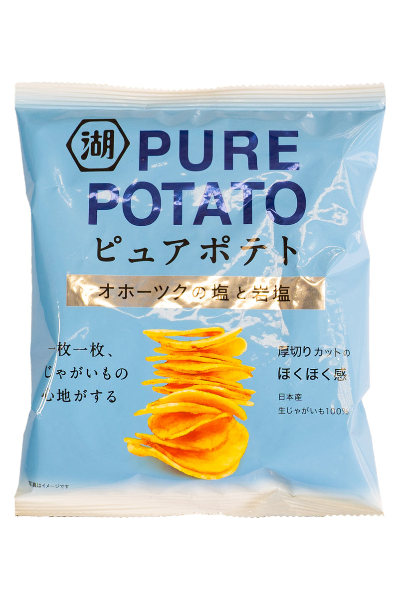 KOIKEYA Pure Potato Okhotsk Salt and Rock Salt 55g