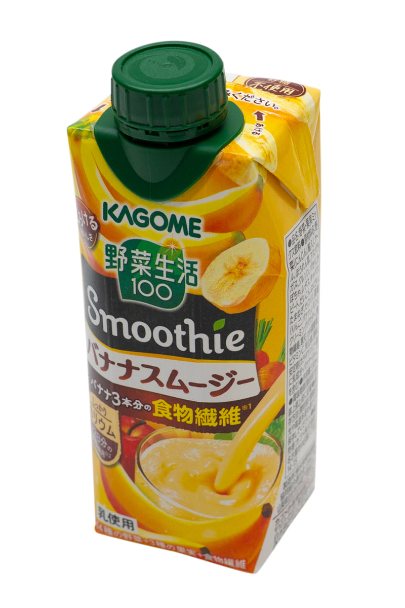 Kagome Vegetable Life 100 Smoothie Banana 330ml