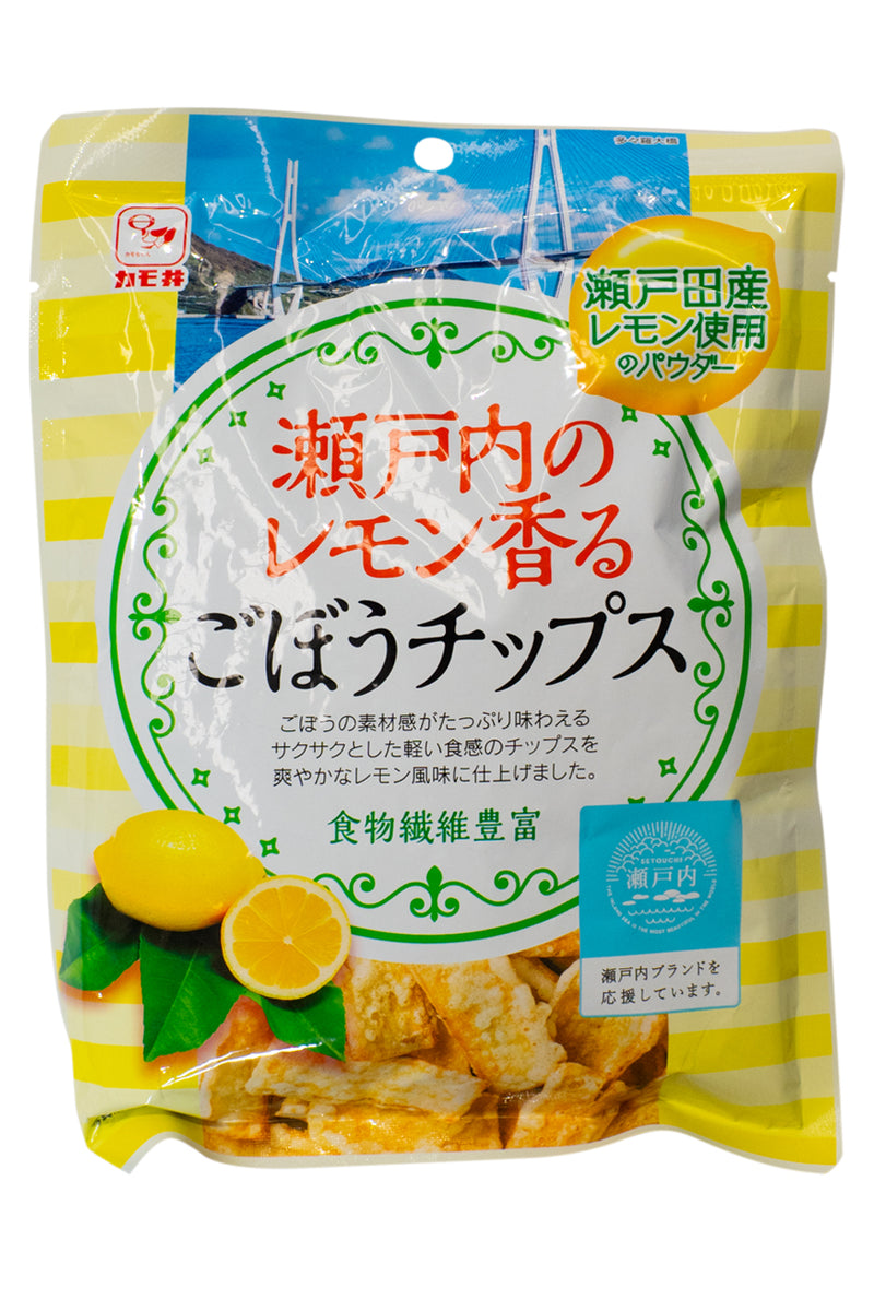 Kamoi Setouchi no Lemon Kaoru Gobou Burdock Chips 60g