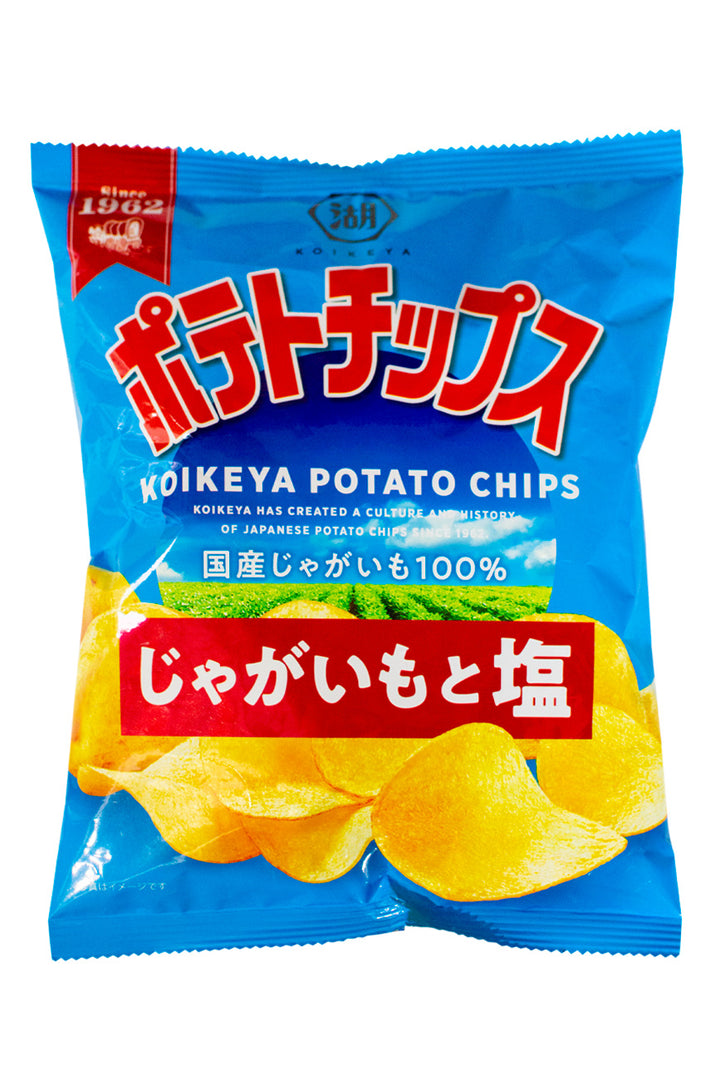 Koikeya Potato Ships Usushio Aji(Salt) 60g - Ichiba Junction