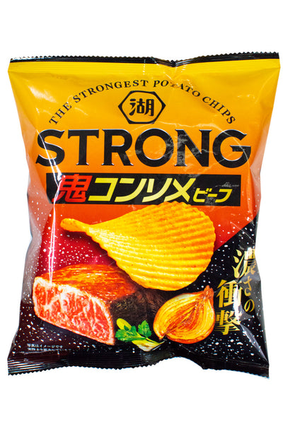 Koikeya Strong Potato Chips ONI Cornsomme 55g