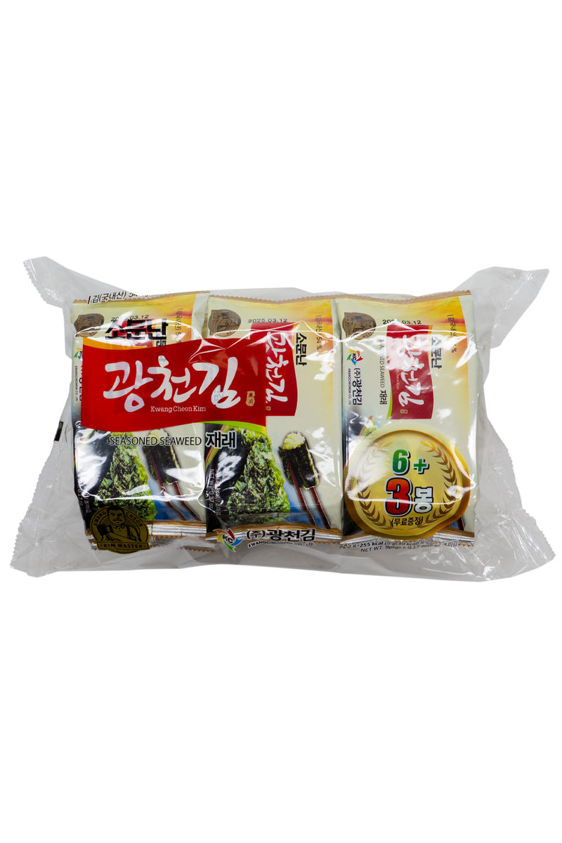 Kwang Cheon Korean Taste Nori 5g x 9pk