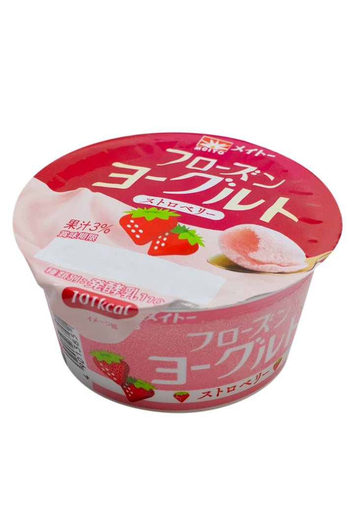 Meito Frozen Yogurt Strawberry CUP 110ml-Ichiba Junction