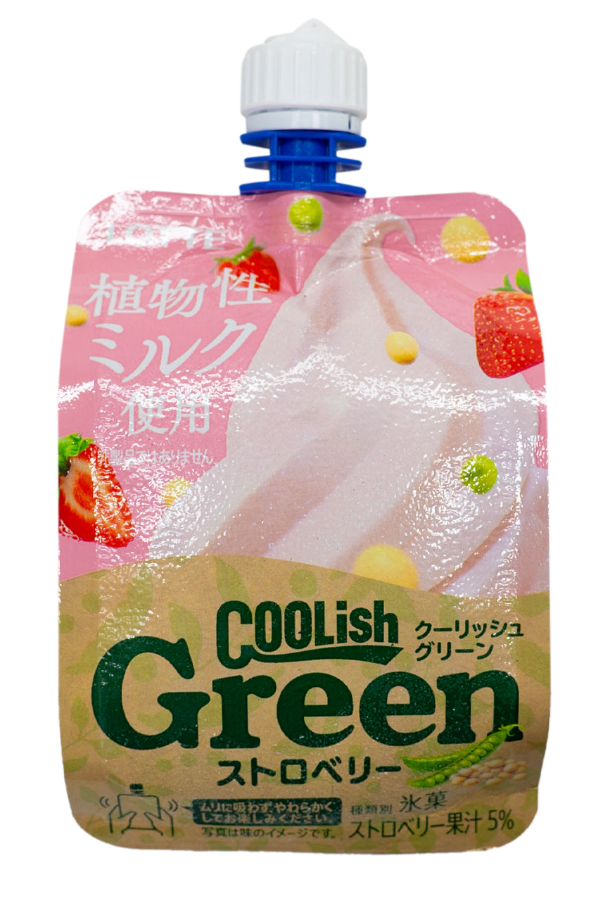 LOTTE Coolish Green Strawberry 135ml-Ichiba Junction – ichibajunction