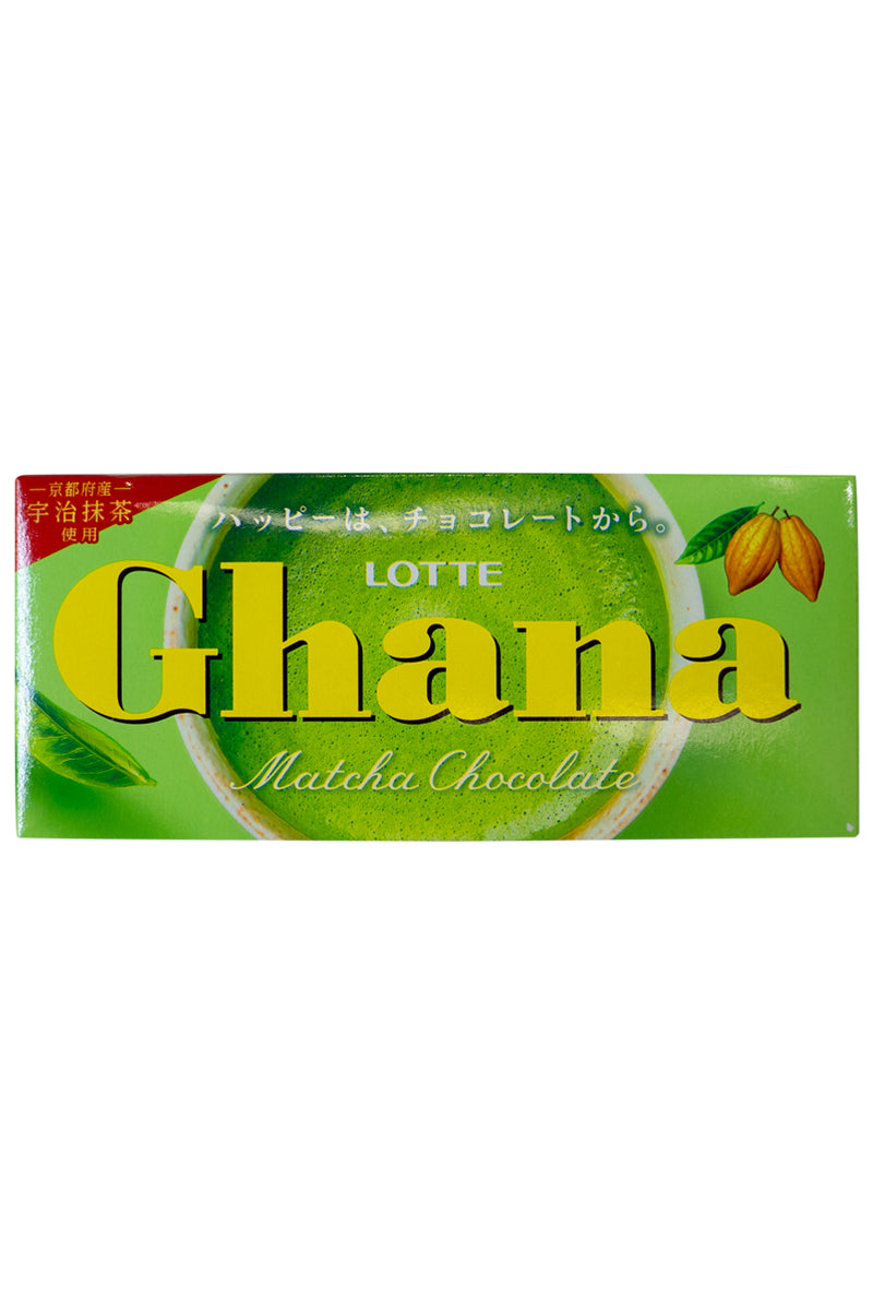 LOTTE Ghana Matcha Chocolate 45g