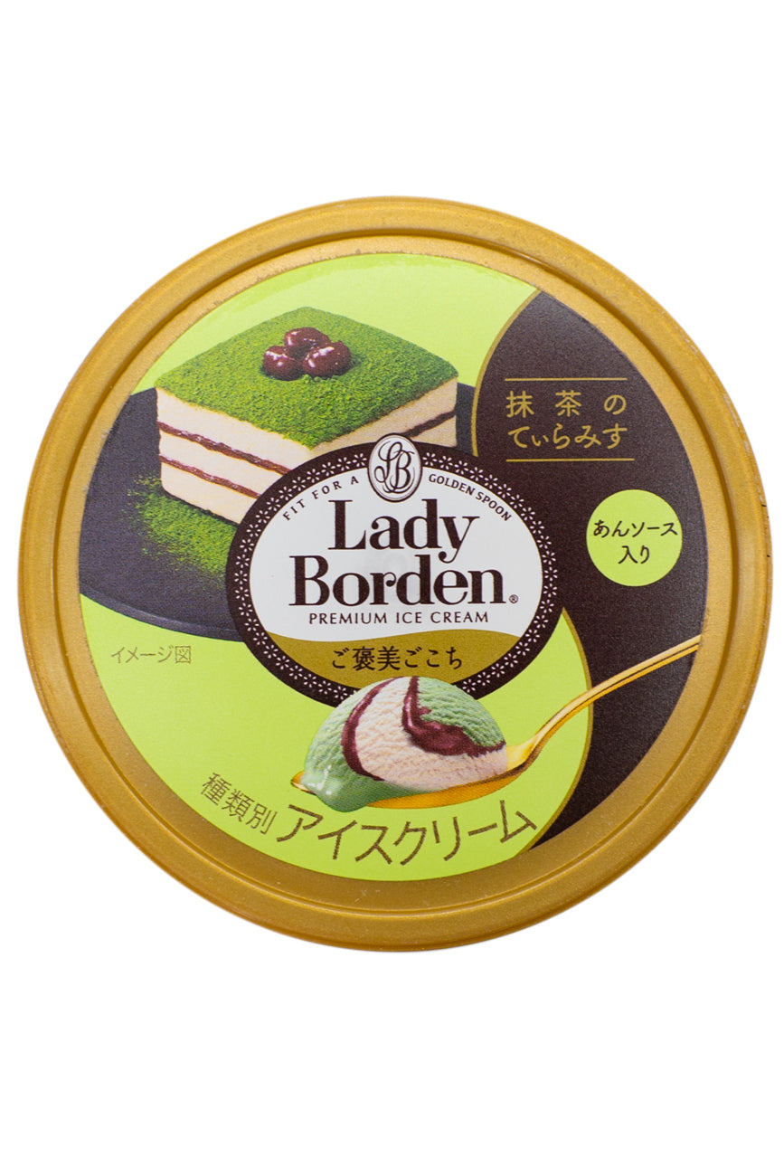 LOTTE Lady Borden Mini Cup Matcha no Tiramisu 120ml-Ichiba