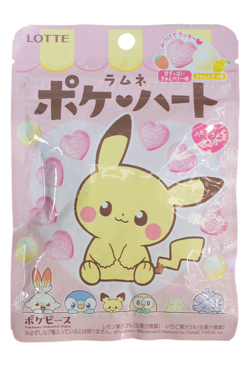 LOTTE Poke Heart Ramune 40g
