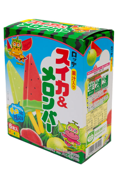 LOTTE Watermelon & Melon Bar 420ml (70ml x 6pc)