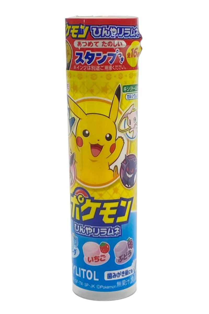 LOTTE Xylitol Pokemon Hiyari Ramune 26g