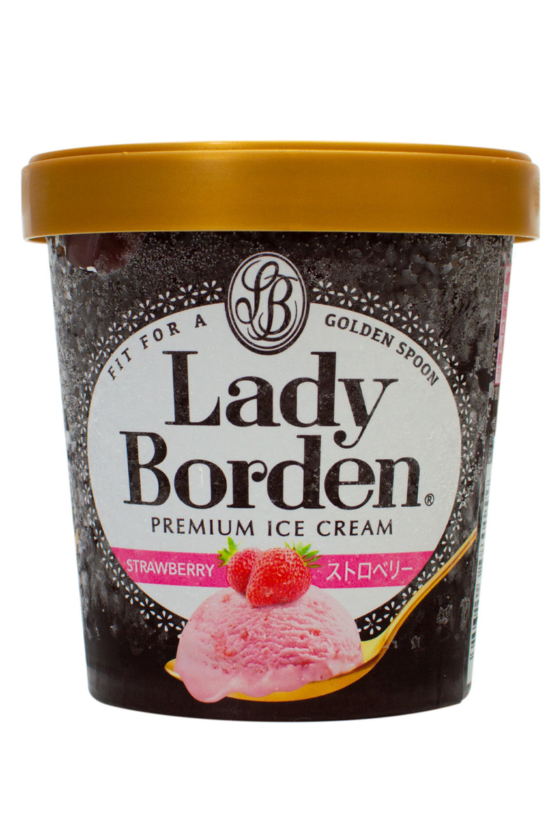 Lotte Lady Borden Pint Strawberry 470ml | PU ONLY