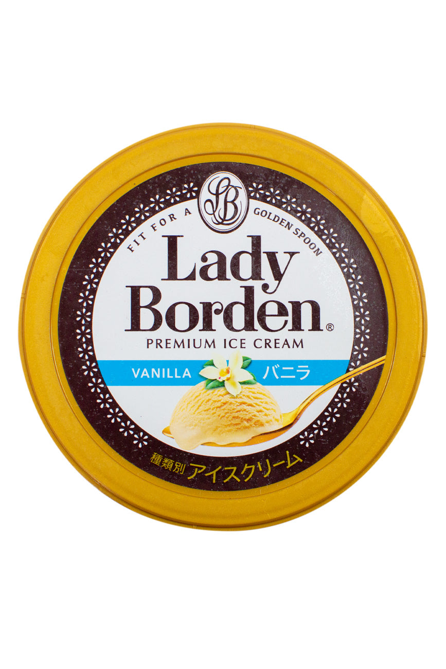 Lotte Lady Borden Pint Vanilla 470ml - Ichiba Junction