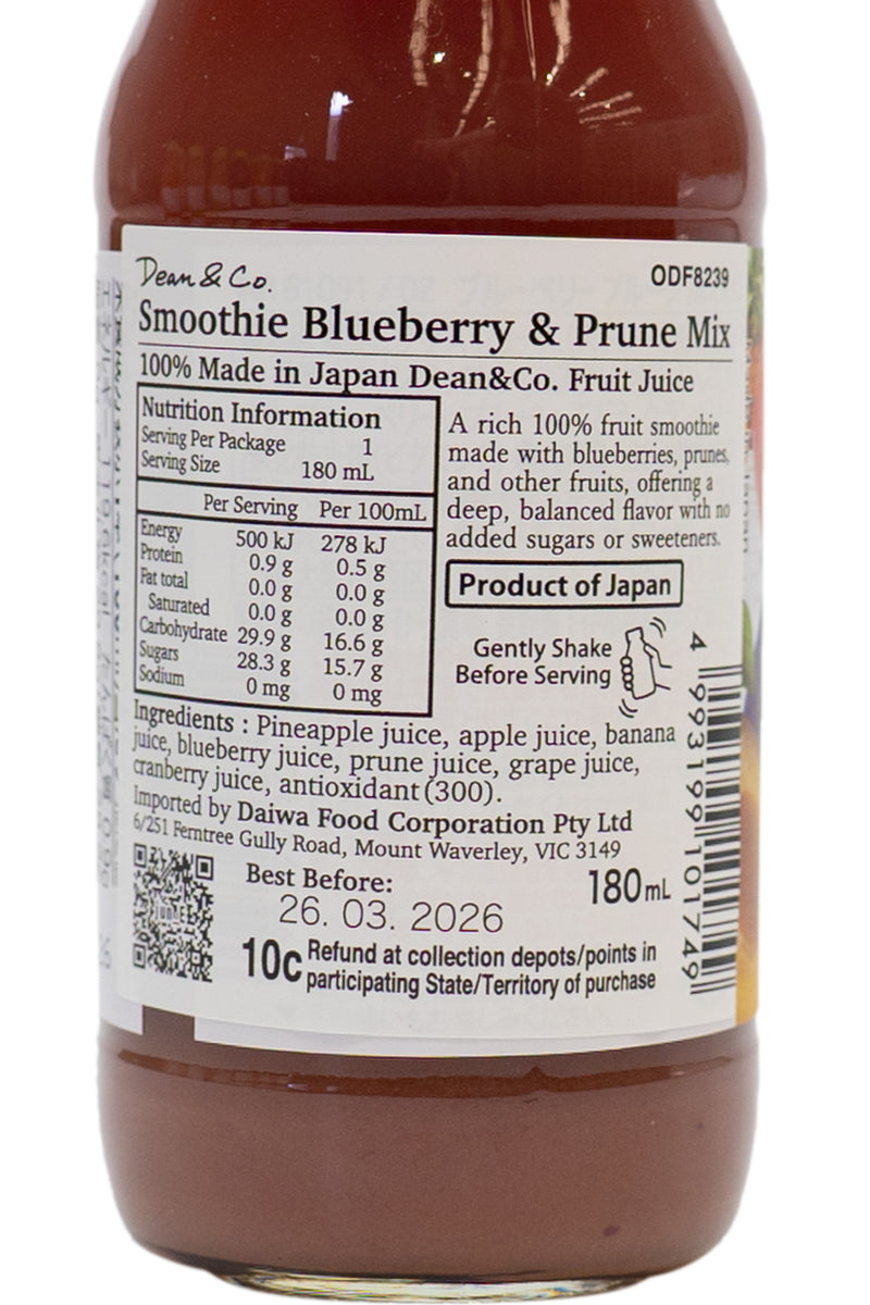 Smoothie Blueberry & Prune Mix180ml