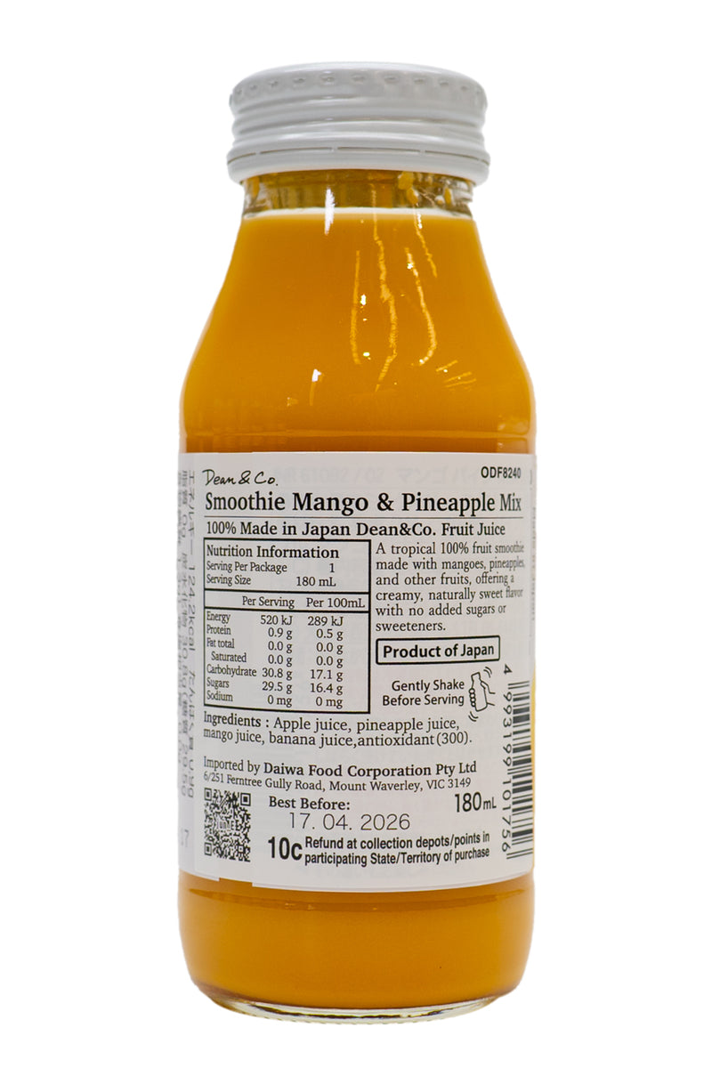 MARUKAI Smoothie Mango & Pineapple Mix180ml