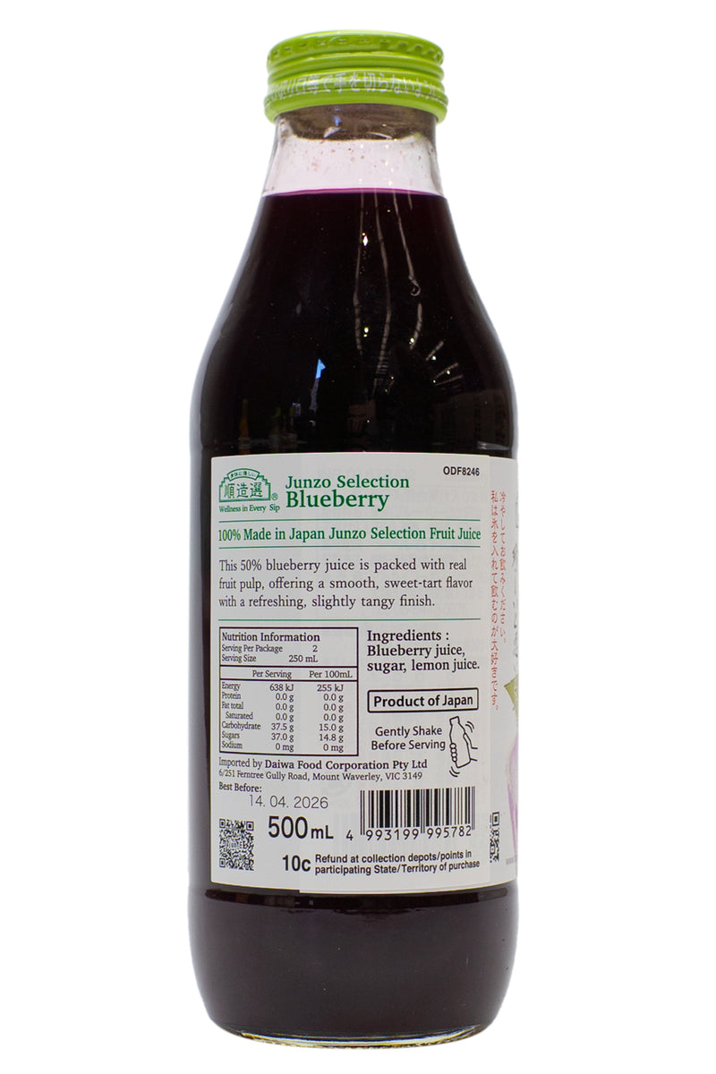 MARUKAI Junzo Selection Blueberry 500ml