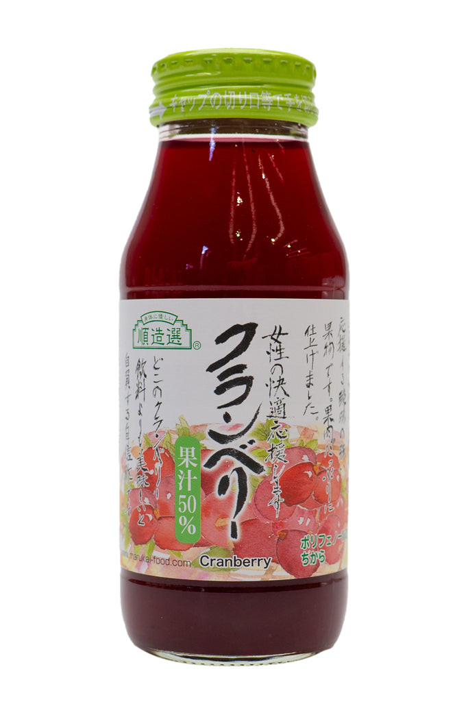 cranberry様☆専用ページ MARUKAI Junzo Selection Cranberry Juice 180ml-Ichiba Junction