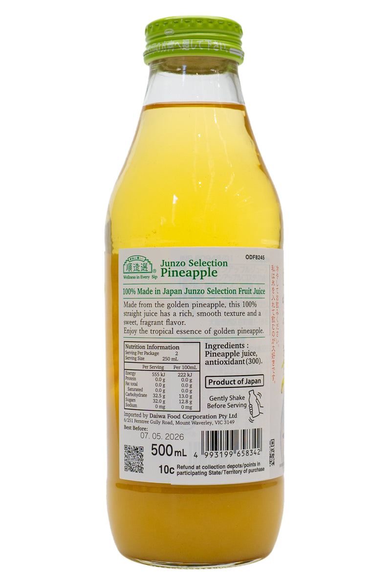 MARUKAI Junzo Selection Golden Pineapple Juice 500ml