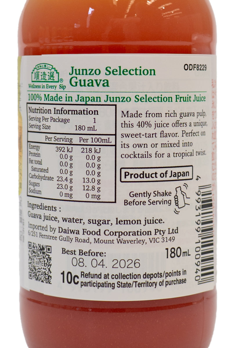MARUKAI Junzo Selection Guava Juice 180ml