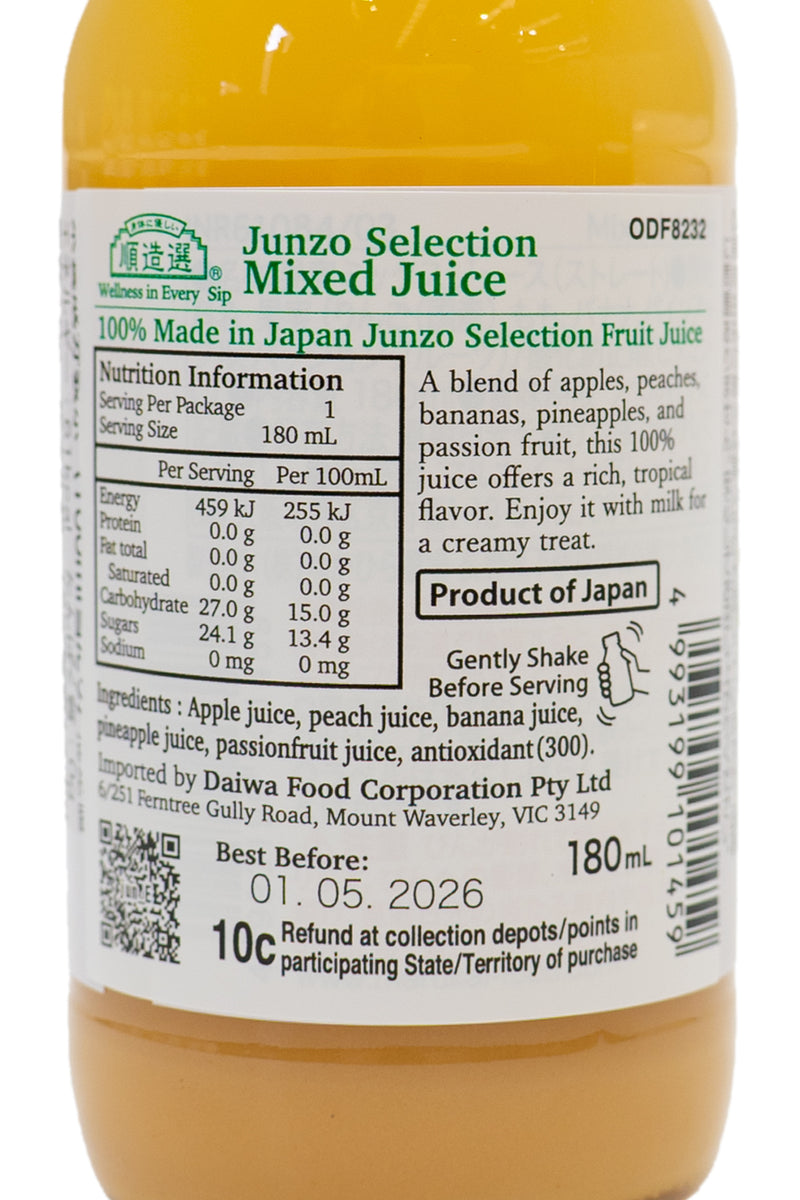 MARUKAI Junzo Selection Mix Juice 180ml