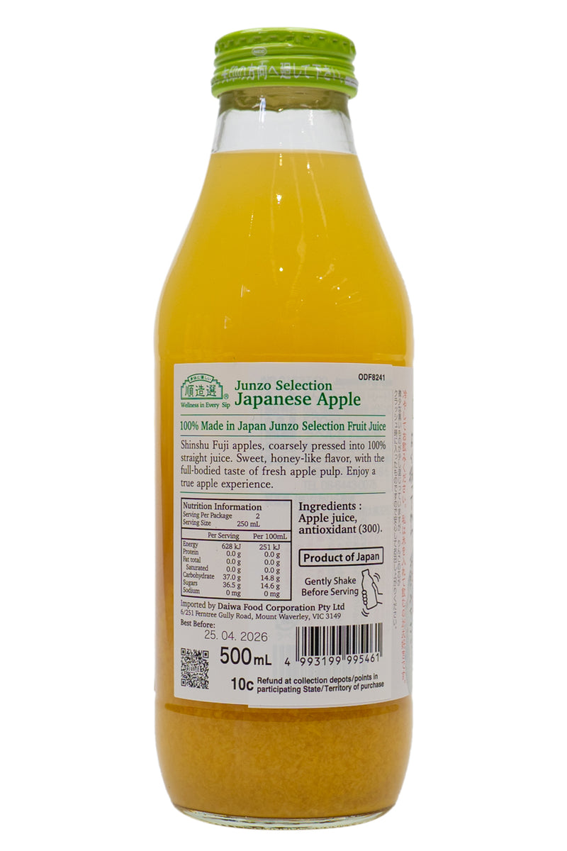 MARUKAI Junzo-Selection Surioroshi Apple Juice 500ml