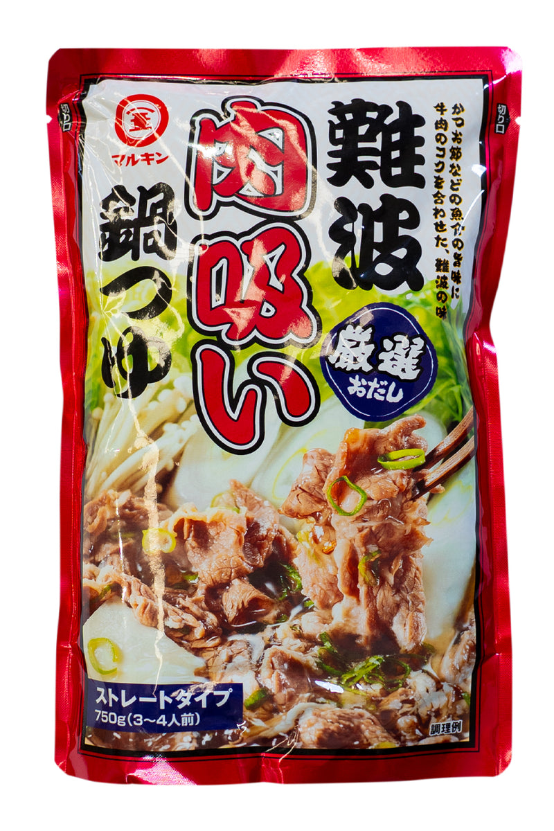 MARUKIN Namba Nikusui Nabetsuyu 750g