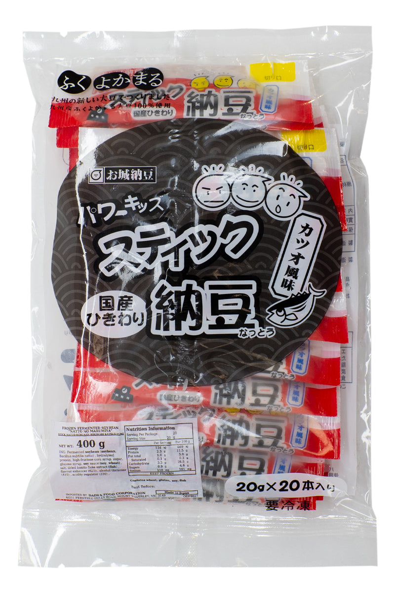 NATTO no MARUMIYA Stick Natto Hikiwari Katsuo Fuumi 400g (20 x 20g)