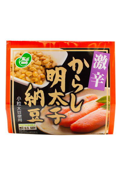 NIHO Spicy Gekikara Karashi Mentai Natto 45gx3pcs