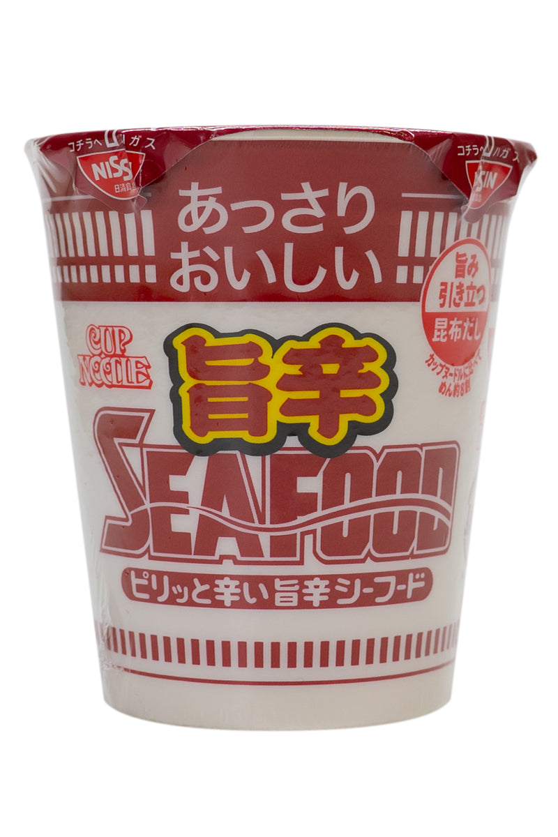 NISSHIN Assari Oishii Cup Noodle Umakara Seafood 58g