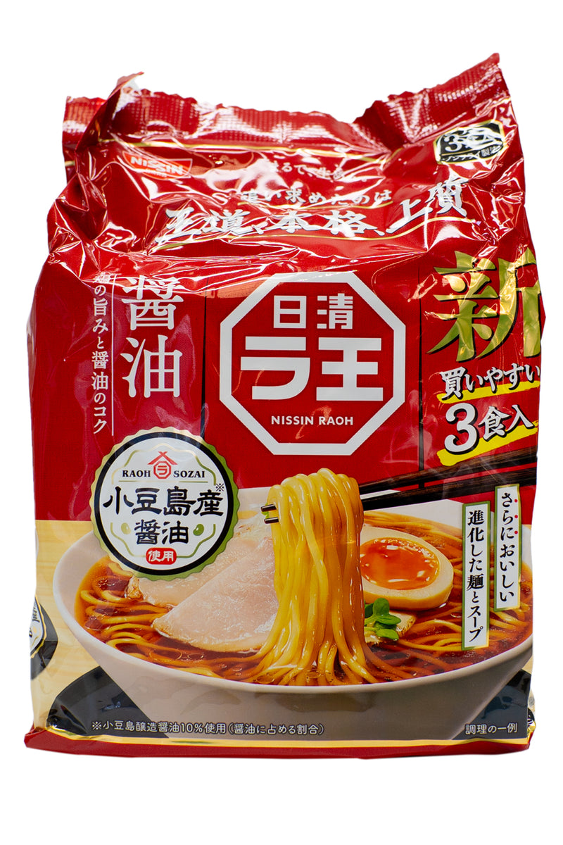 NISSHIN  RAO Shoyu Soy Sauce 3 Serve Pack 303g