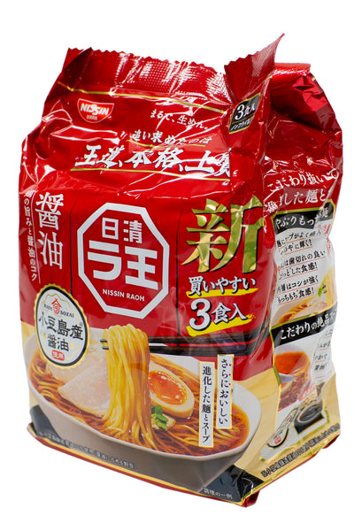 NISSHIN  RAO Shoyu Soy Sauce 3 Serve Pack 303g