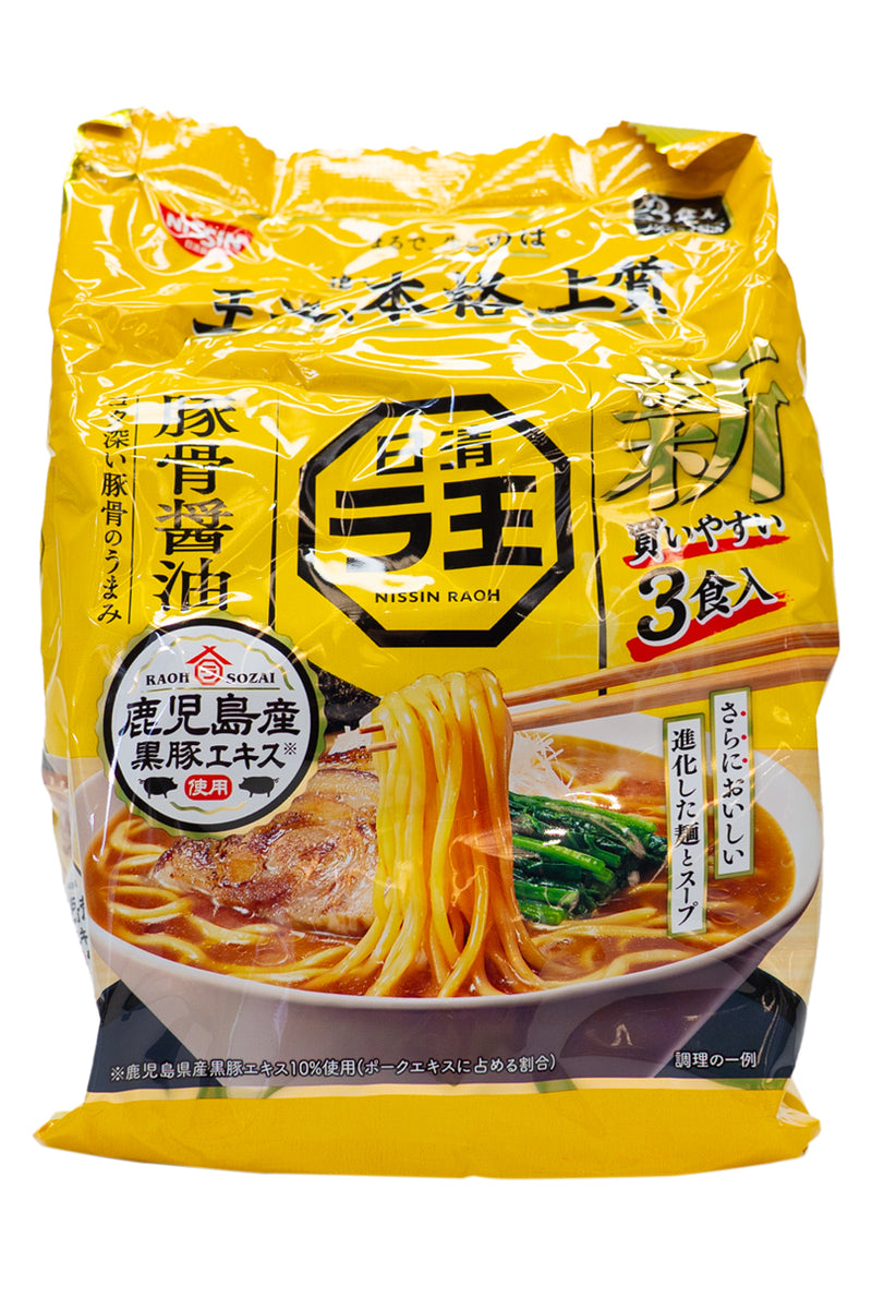 NISSHIN RAO Tonkotsu Shoyu 3 Serve Pack 303g