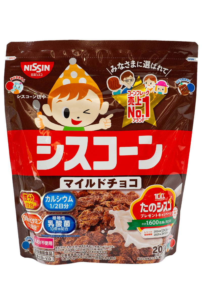 NISSIN Ciscorn Mild Choco 200g
