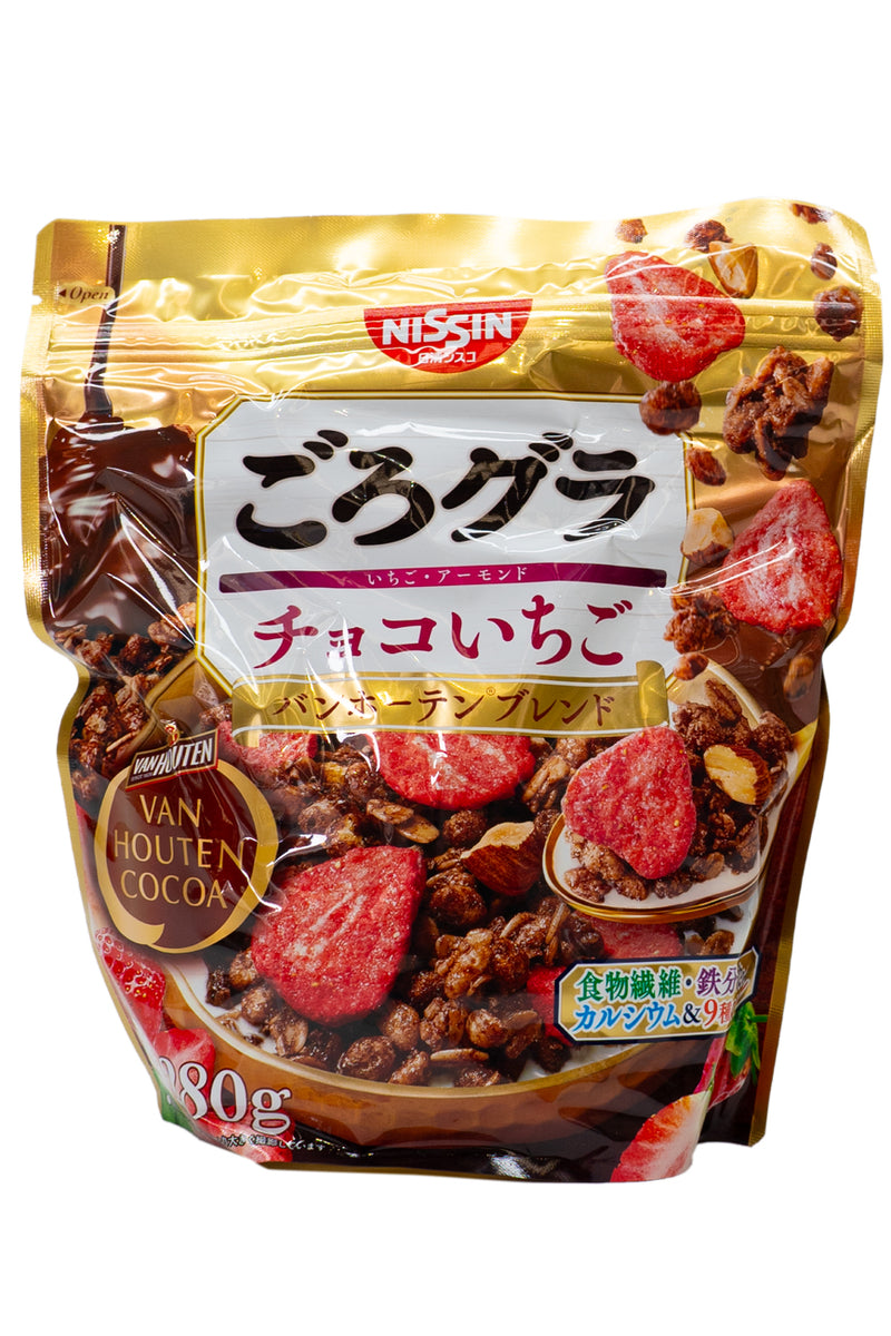 NISSIN Gorogura Chocolate Strawberry Banhouten Blend 280g