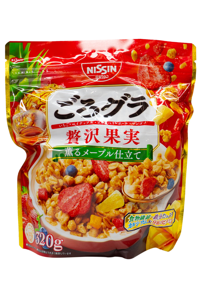 NISSIN Gorogura Zeitaku Kajitsu Luxurious Fruit 320g